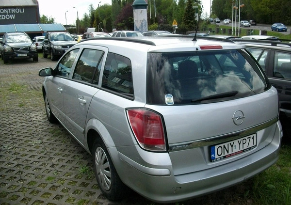 Opel Astra cena 4990 przebieg: 276000, rok produkcji 2006 z Katowice małe 16